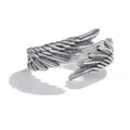 Retro Angel Demon Wings Open Ring for Women Couples Punk Gothic Adjustable Finger Jewelry Accessories Hip Hop Gifts