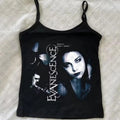 90s Aesthetic Emo Punk Graphic Print T-shirt Baby Tank Tops Y2K Streetwear Gothic Harajuku Letter Crop Top Harajuku Kawaii Vest